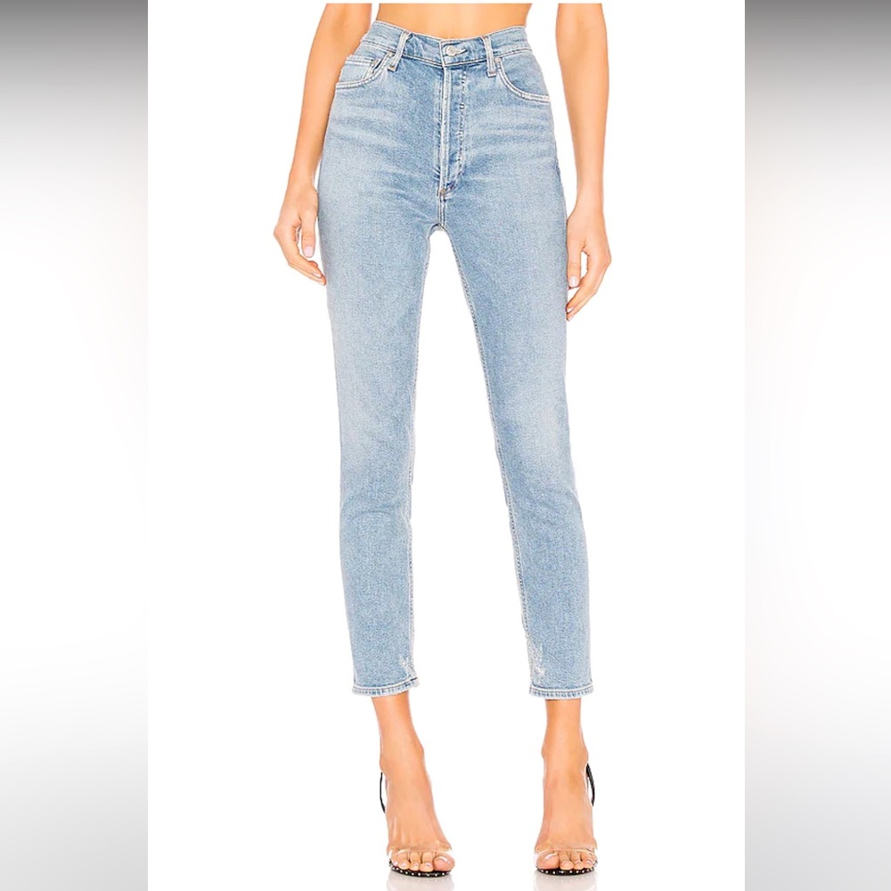 AGOLDE Nico High Rise Slim Fit